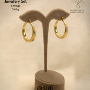 18K Gold Jewellery, Earrings3.46g, KA-ER5071